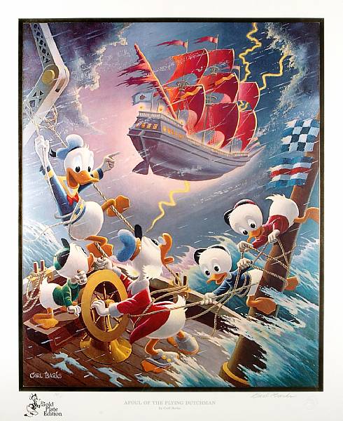 Appraisal: Carl Barks Another Rainbow Gold Plate Artist Proof AP- to