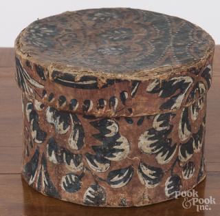 Appraisal: Wallpaper dresser box th c '' h '' w