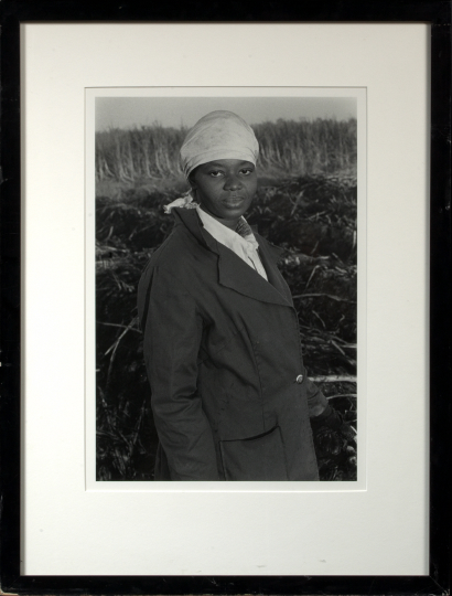 Appraisal: Debbie Fleming Caffery American Louisiana b Woman in the Fields