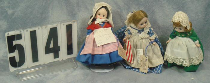 Appraisal: Madame Alexander International Dolls hard plastic all original sleepy eyes