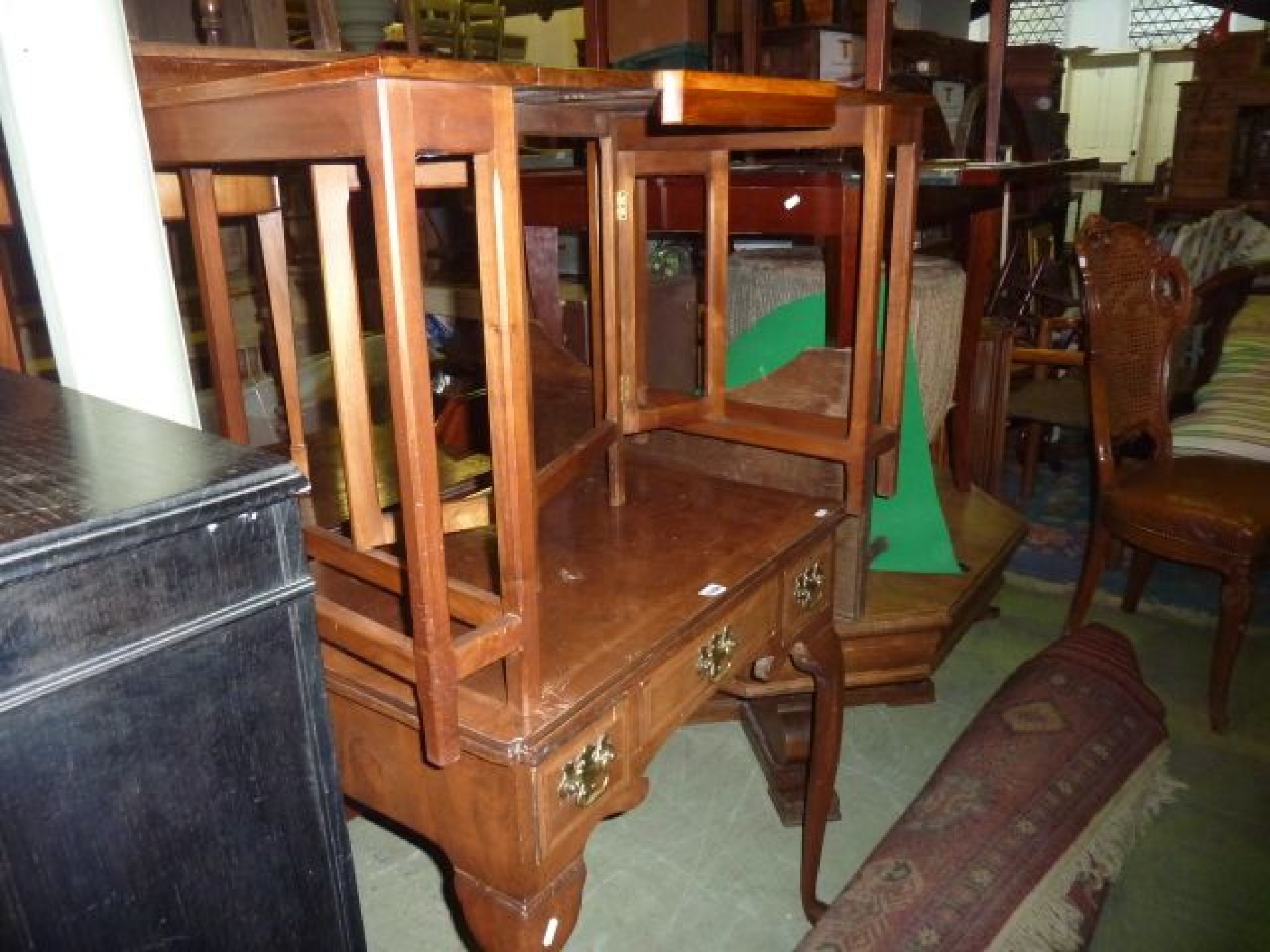 Appraisal: A Cotswold school metamorphic occasional table raised on a series