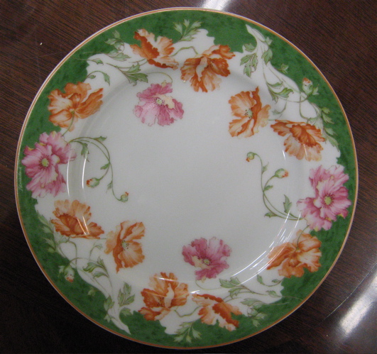 Appraisal: BERNARDAUD LIMOGES FRANCE DINNER SET pieces in the POLOGNE pattern