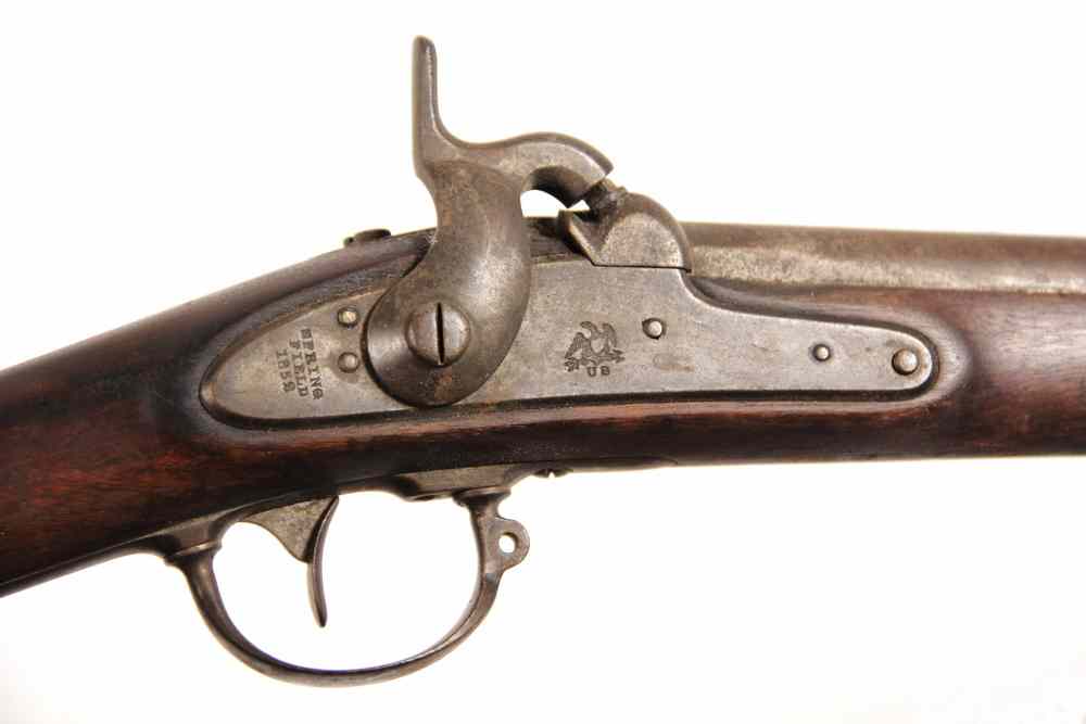 Appraisal: CIVIL WAR MUSKET - Springfield Musket cal with US Eagle