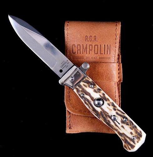 Appraisal: Campolin Piccolo st Run Italian Switchblade This lot offers you