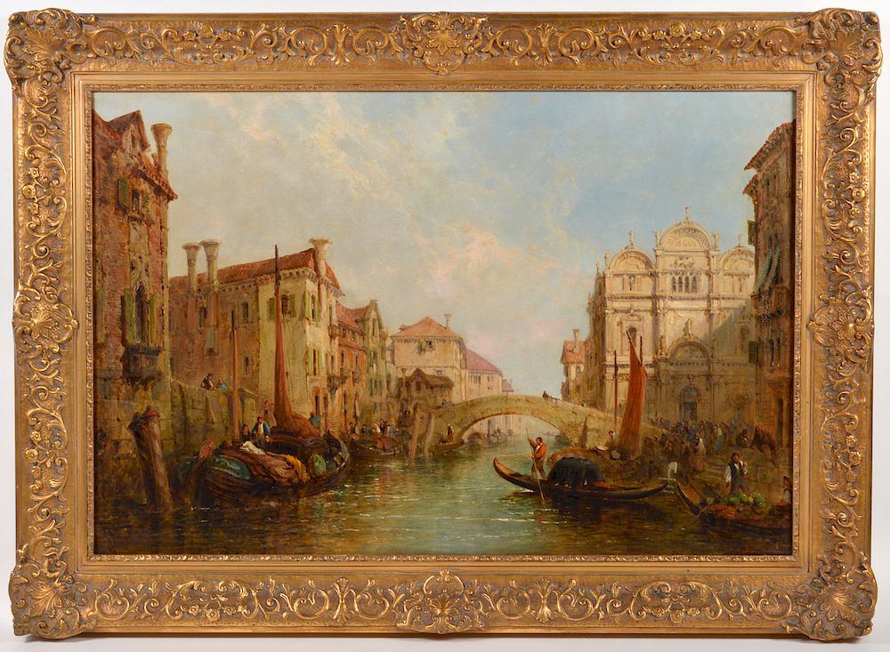 Appraisal: Jane Vivian 'The Doge's Palace in Venice' O C Jane