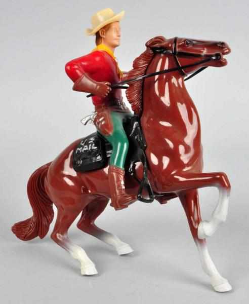 Appraisal: Hartland Buffalo Bill Horse Rider Description Complete set includes hat