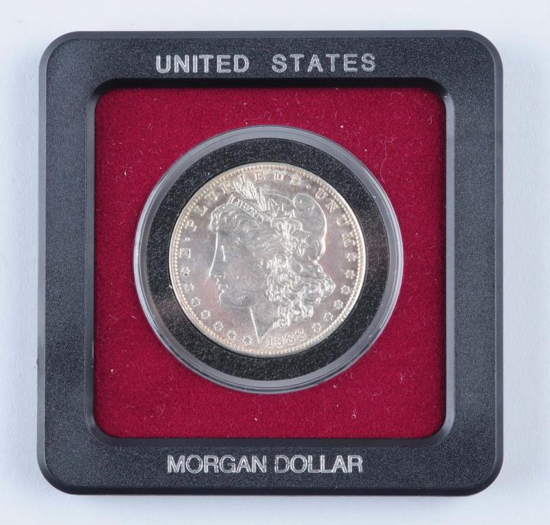 Appraisal: -S Silver Morgan Dollar MS MS