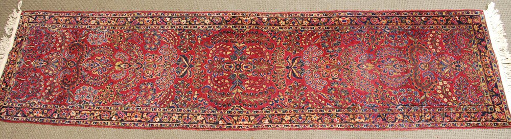 Appraisal: Sarouk Long Rug West Persia second quarter th century new