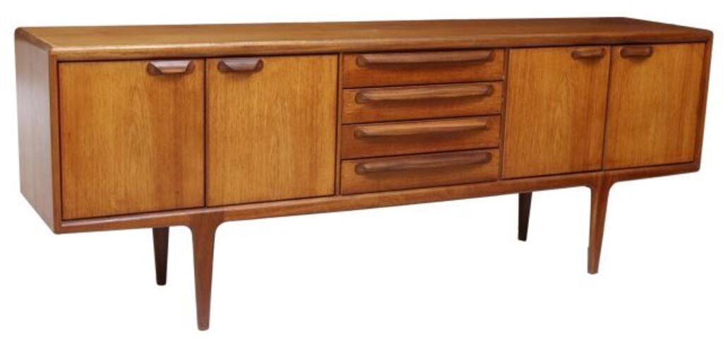 Appraisal: A YOUNGER LTD MID-CENTURY MODERN TEAK SIDEBOARDMid-century modern teak sideboard