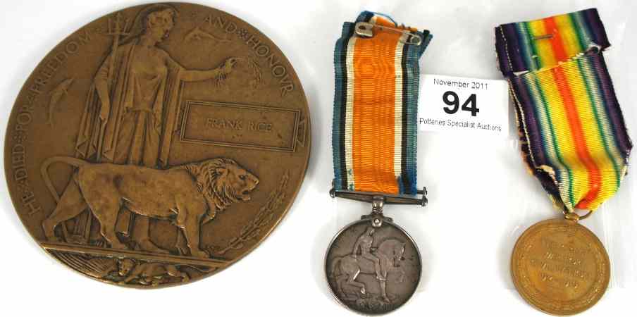 Appraisal: First World War Medals The Great War for Civilisation -