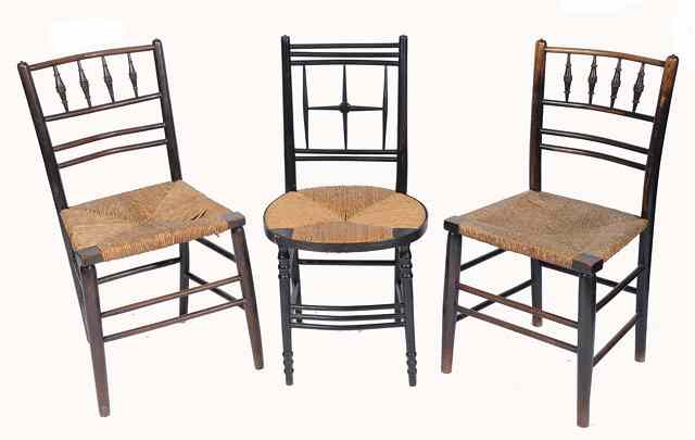 Appraisal: A pair of William Morris 'Sussex' side chairs after designs