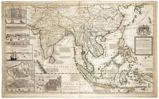 Appraisal: MAPS - MOLL Herman A Map of the East-Indies London