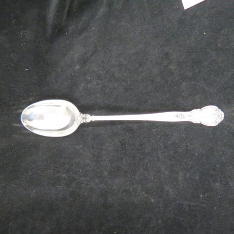 Appraisal: Gorham Chantilly Sterling Stuffing Spoon or platter spoon monogram grams