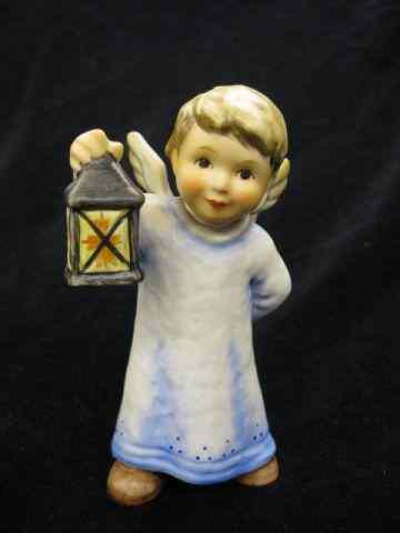 Appraisal: Hummel Figurine ''Angel with Lantern'' Goebel bee mark - ''