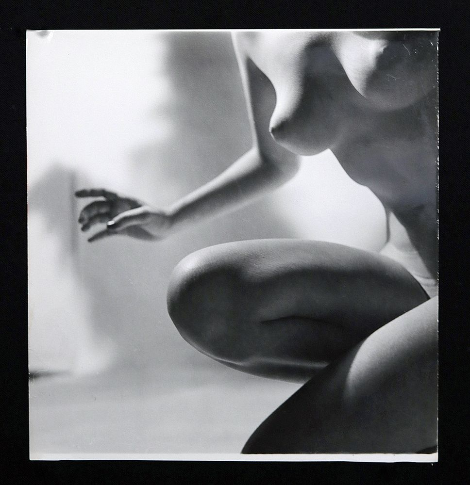 Appraisal: Peter Basch Photograph of Nude Female s Peter Basch German-born