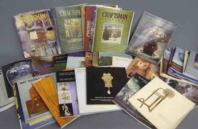 Appraisal: Misc lot over auction catalogs including Doyle Sotheby's Christie's