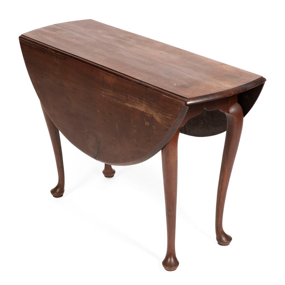 Appraisal: QUEEN ANNE DROP-LEAF TABLE MASSACHUSETTS MID- TH CENTURY HEIGHT LENGTH