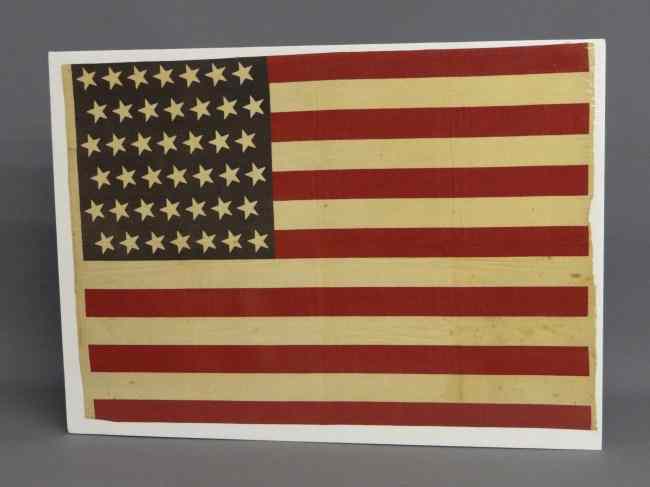 Appraisal: Early star American Flag '' x '' State of Washington