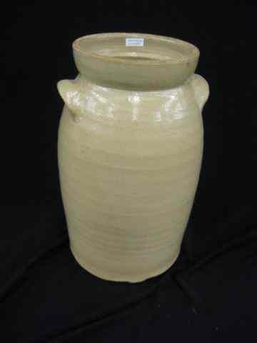 Appraisal: Stoneware Butter Churn '' tall as found