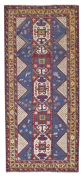 Appraisal: A Kazak long rug South Central Caucasus late th century