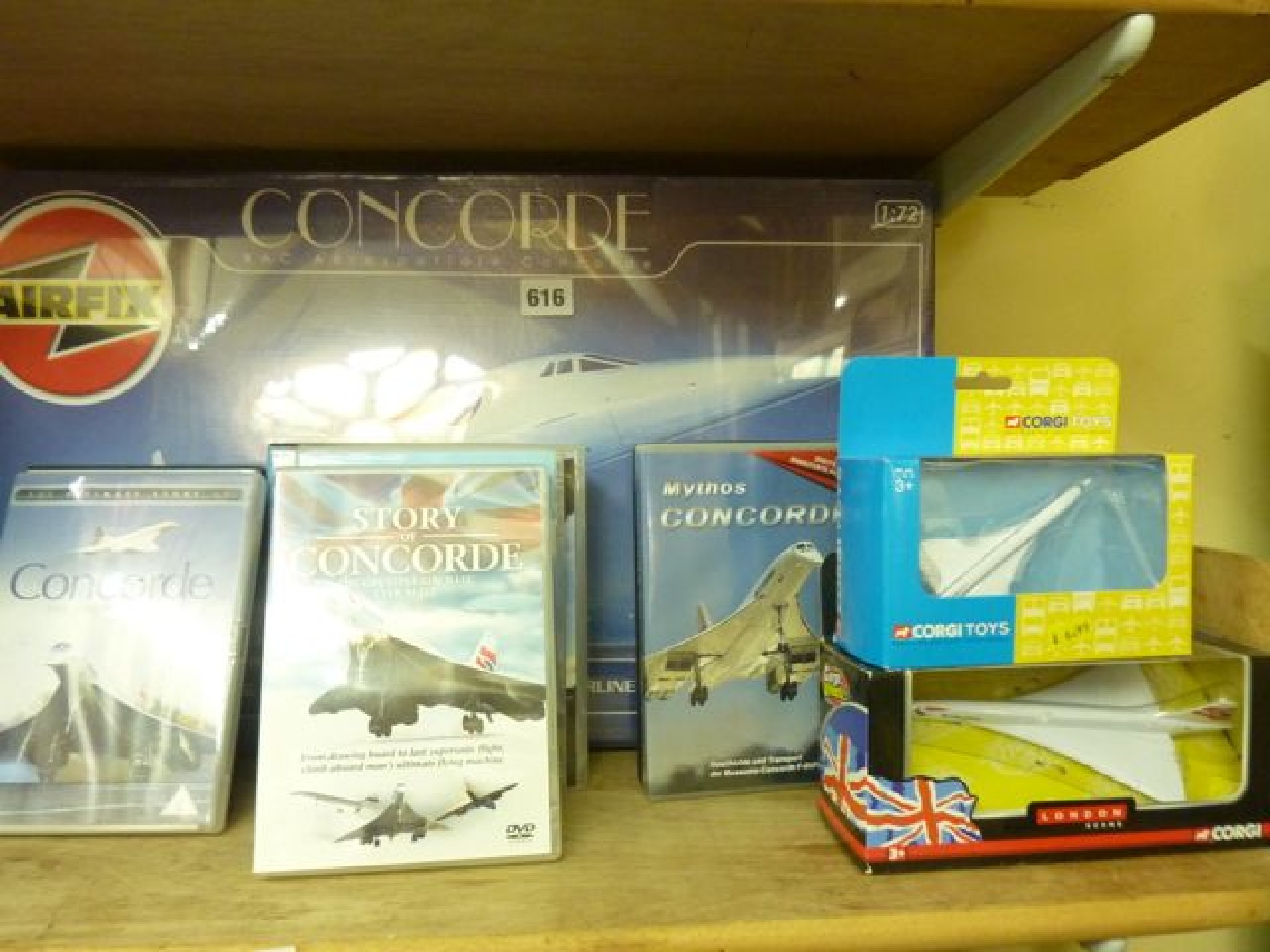 Appraisal: A selection of models etc relating to Concorde to include