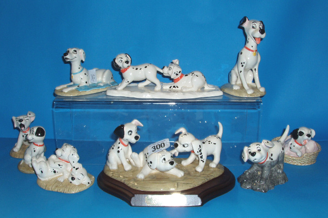 Appraisal: A Collection Of Dalmatians Perdita DM Rolly DM Lucky and