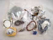 Appraisal: A quantity of white metal tests silver and costume jewellery