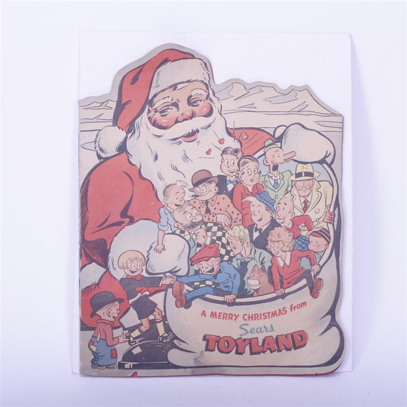 Appraisal: Vintage Sears Christmas Toy Toyland Color Catalog x