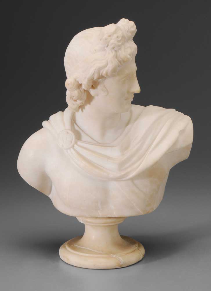 Appraisal: Pietro Bazzanti Italian - Bust of Apollo signed P Bazzanti