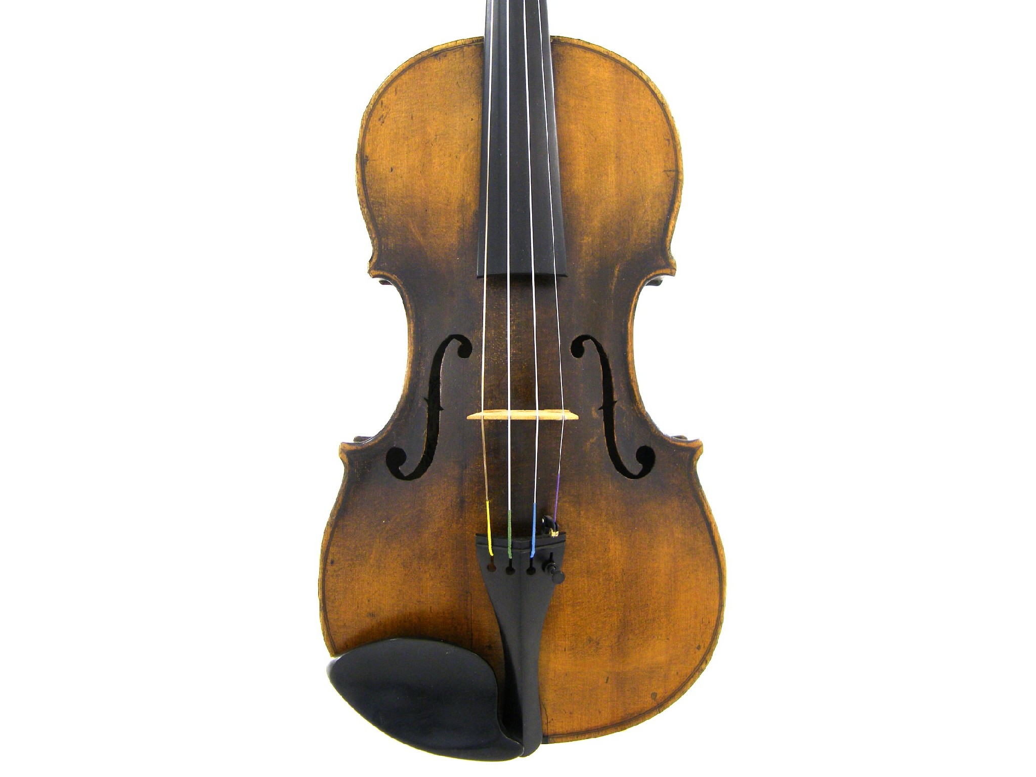 Appraisal: Good th century French violin by and labelled Augustinus Chappuy