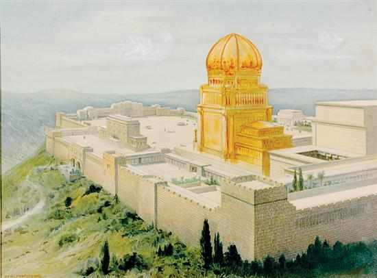 Appraisal: William Henry Lippincott New York - THE TEMPLE OF SOLOMON