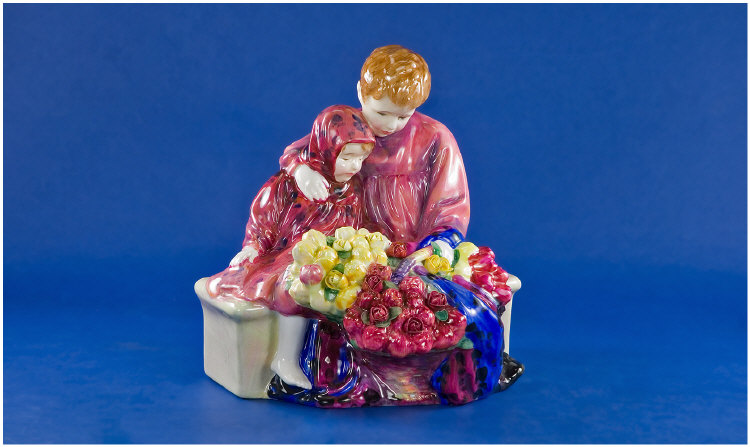 Appraisal: Royal Doulton Group Figure 'Flower Sellers Children' HN