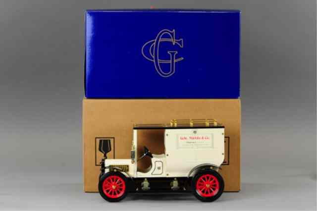 Appraisal: CARETTE MODEL ''MARKLIN'' DELIVERY TRUCK Contemporary heavy tinplate enclosed body