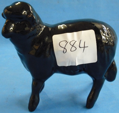 Appraisal: Rare Beswick Black Sheep unrecorded in black