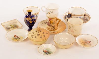 Appraisal: Sundry Royal Worcester cups and other china