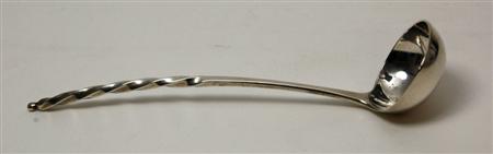 Appraisal: Greenock - a Scottish provincial toddy ladle J Heron marked