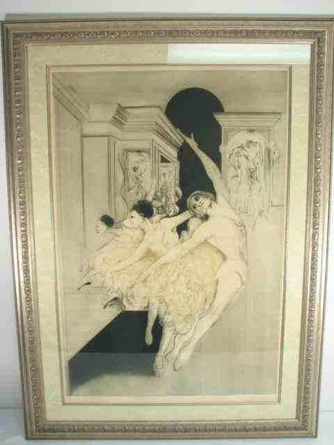 Appraisal: Framed G H Rothe engraving titled ''Bolshoi'' Framed and matted