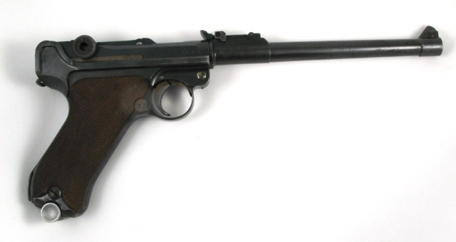 Appraisal: WORLD WAR ONE DWM ARTILLERY LUGER SEMI-AUTOMATIC PISTOL mm luger