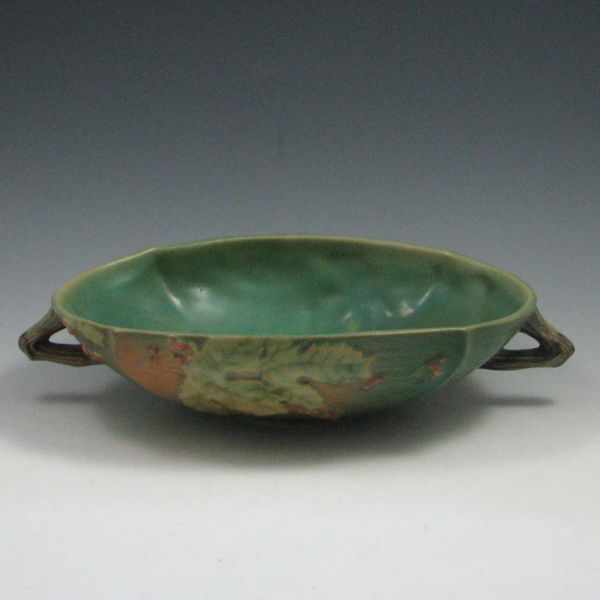 Appraisal: Roseville Bushberry Bowl green marked Roseville USA - '' small