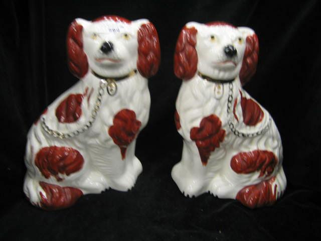 Appraisal: Beswick Staffordshire Style Dogs Old English dogs pair