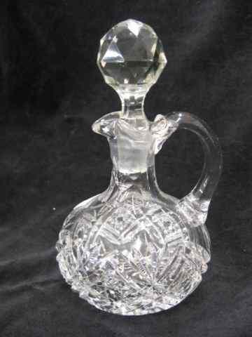 Appraisal: Hawkes Cut Glass Crest brilliant period signed ''