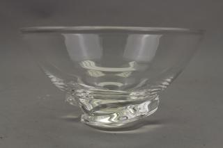 Appraisal: Signed Steuben Glass Bowl Signed Steuben Glass Bowl Signed Steuben