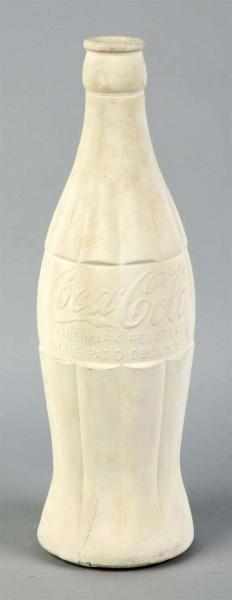 Appraisal: Chalkware Coca-Cola Bottle s Appears to have sand inside of