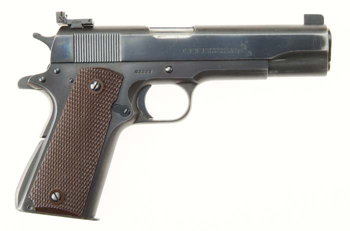 Appraisal: COLT GOVERNMENT MODEL SUPER SEMI-AUTO PISTOL Cal Super SN Blued