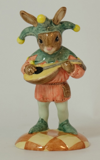 Appraisal: Royal Doulton Bunnykins figure Jester DB UKI Ceramics limited edition