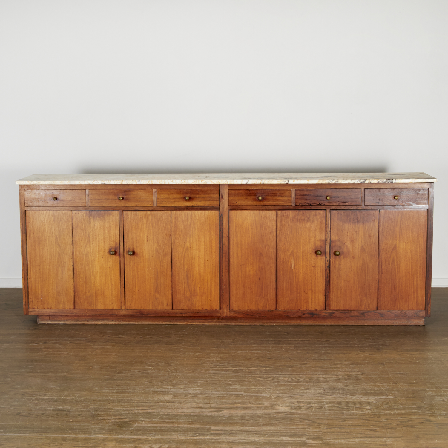 Appraisal: PHILLIP LLOYD POWELL STYLE ROSEWOOD SIDEBOARD c s Bucks County