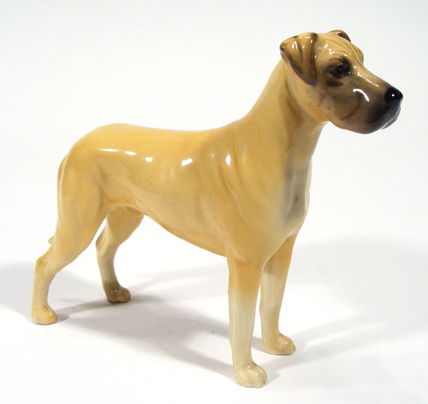 Appraisal: Hand painted Beswick CH 'Ruler of Ouborough' dog factory marks