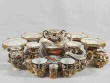 Appraisal: About thirty items of mixed English ceramics mainly Crown Derby