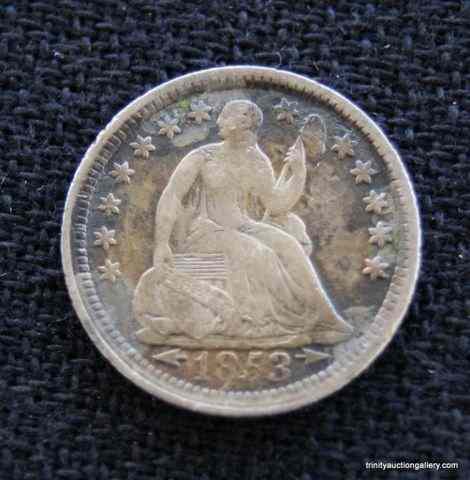 Appraisal: Silver Seated Liberty Half Dime CoinIs a very nice pre