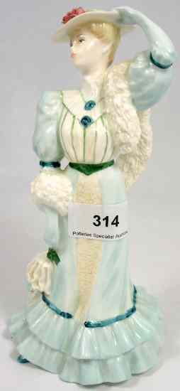 Appraisal: Coalport Figure Beatrice from the Garden Party Limited edition for